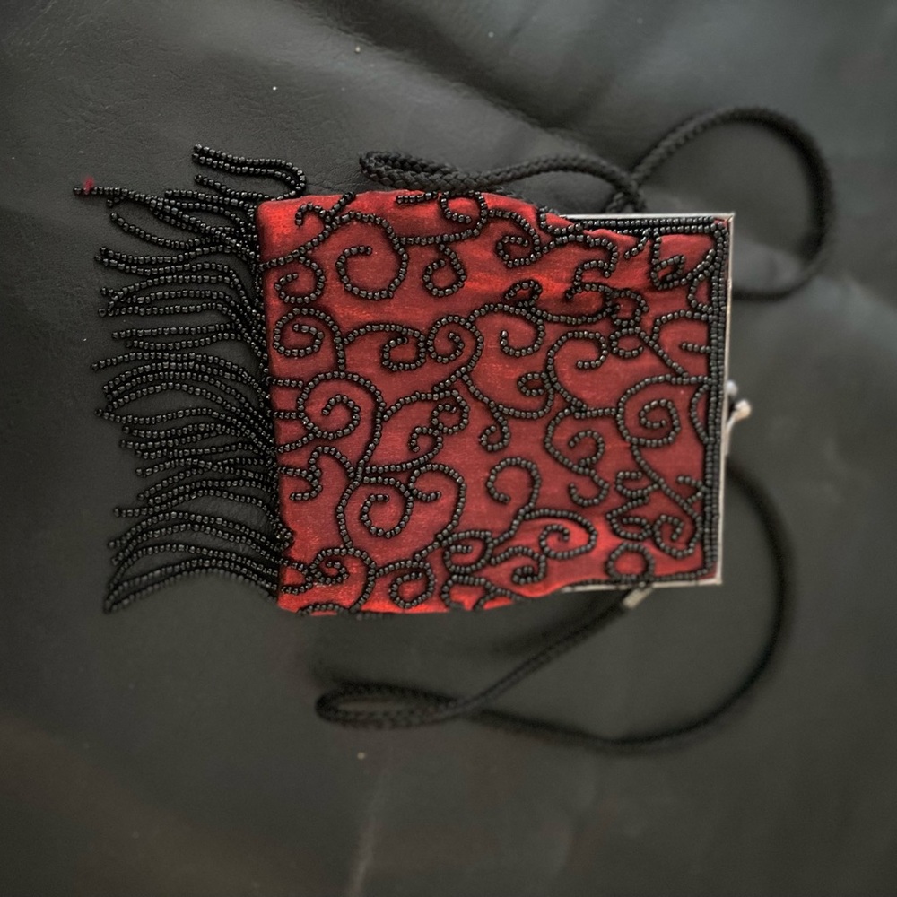 Lancome beaded purse